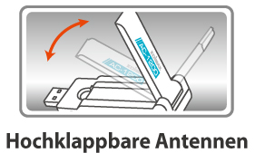 Edimax EW-7822UAC with Foldaway Antenna